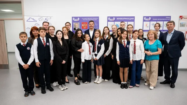 Глава Люберец Владимир Волков ответил на вопросы юных журналистов