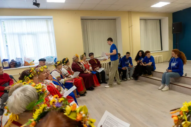 Музыкальная гостиная прошла для более чем 30 пожилых жителей Люберец