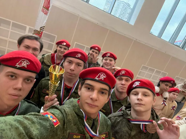 Юнармейцы Люберец стали бронзовыми призёрами военно-патриотической игры «Мытищинские игры»