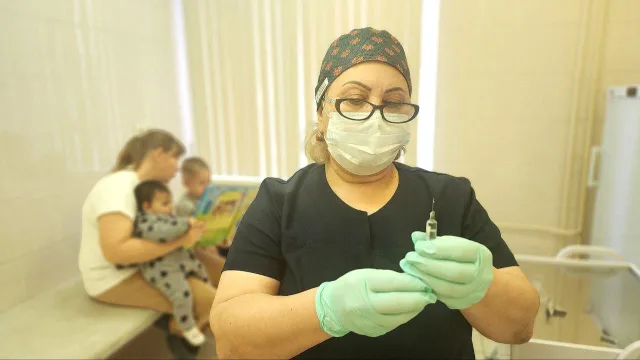 Около 48 тысяч детей планируется привить от гриппа в Люберцах