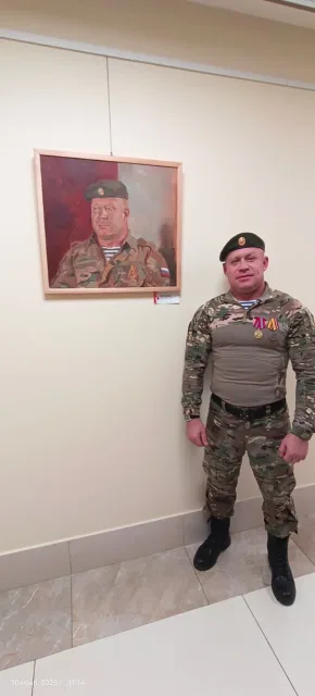 Ветеран СВО из Люберец стал героем выставки в Совете Федерации