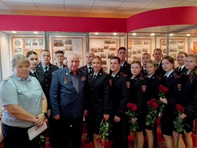 Молодые сотрудники посетили Музей люберецкой милиции