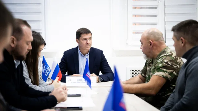 Глава городского округа Люберцы Владимир Волков провёл личный приём в Дзержинском
