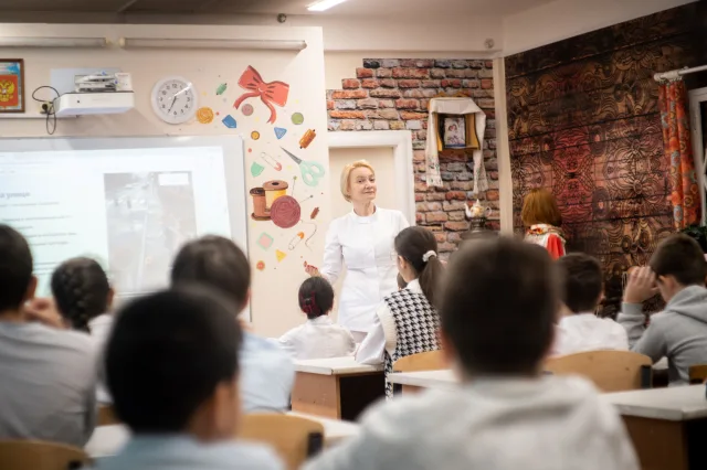 Представители «Единой России» провели для люберецких школьников урок безопасности