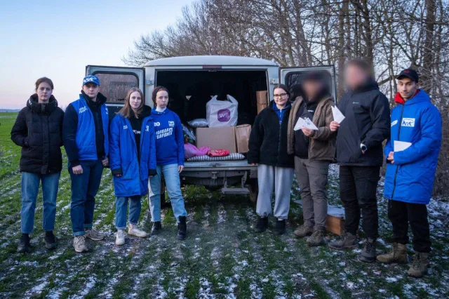 Люберецкие молодогвардейцы доставили несколько тонн гуманитарного груза в Курскую и Белгородскую области