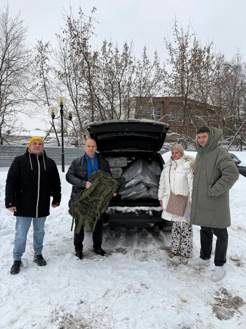 Люберецкие депутаты передали бойцам СВО специализированные рюкзаки для FPV-дронов и тактическое снаряжение