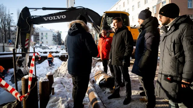 Партийцы проверили строительство объектов дорожной инфраструктуры в Люберцах