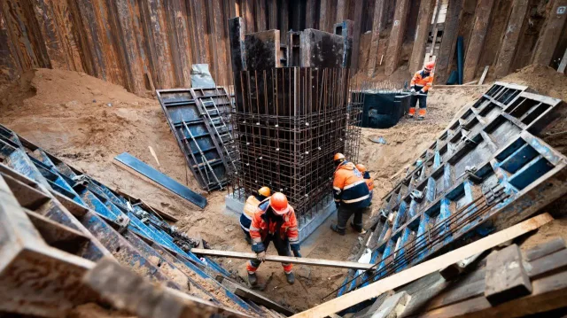 Строительство навеса на подземном переходе стартовало в Люберцах