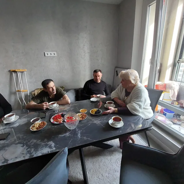 Ветеран СВО из Люберец пишет картины о спецоперации